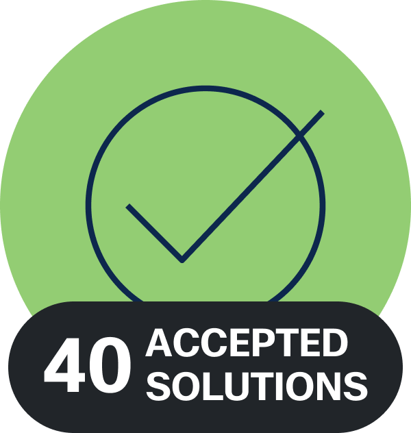 40 Accepted Solution